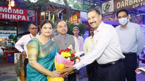 Resturant cum showroom, Dilli Haat, INS Mkt, New Delhi inaugurated by Shri Lok Ranjan, IAS, Secretary MDoNER on 27 September 2022